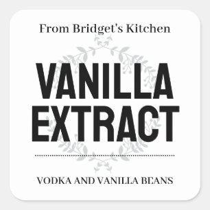 Customise Vanilla Extract label VE011_01sqv2