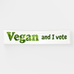Customise Vegan Activist Voter Banner