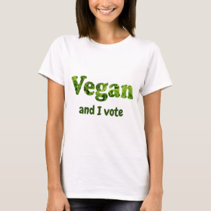 Customise Vegan Activist Voter T-Shirt