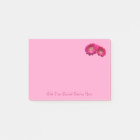 Customise Vibrant Rose Pink Gerbera Daisy Notepad
