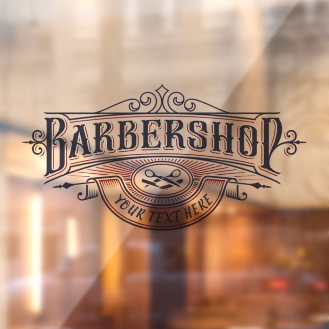 Customise Vintage Barbershop Business (Sheet 2)