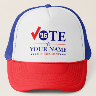 Customise VOTE "Your Name" Trucker Hat