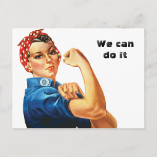 Customise We can do it Postcard