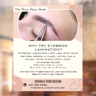 Customise Why Eyebrow Laminating Studio Service