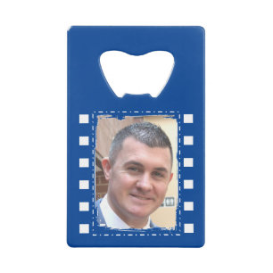 Customise with 2 photos dark blue and white