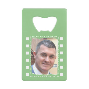 Customise with 2 photos green and white