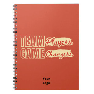 Customise with Logo Teamwork Company Business Notebook