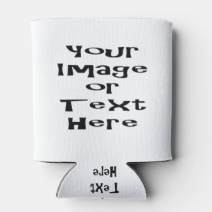 Customise with personalised pictures and text can cooler