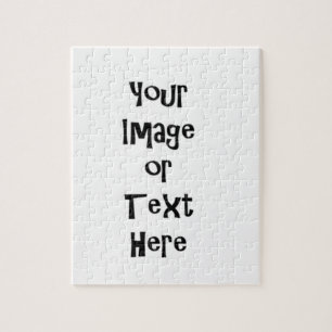 Customise with personalised pictures and text jigsaw puzzle