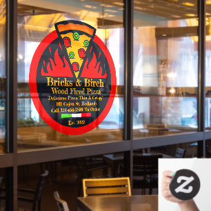 Customise Wood Fired Pizza Restaurant Promo