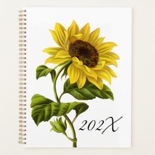 Customise Yearly Country Sunflower Date Planner