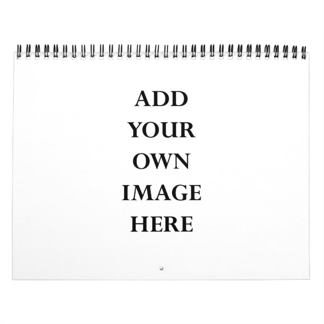 customise your 2027 large numbers calendar (Cover)