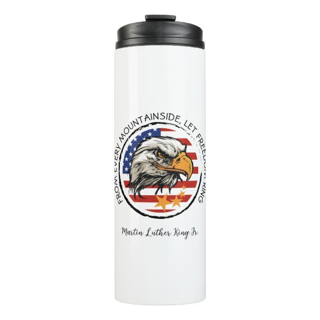 Customise your American Eagle design Thermal Tumbler (Front)