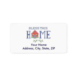 Customise Your Bless This Home Label