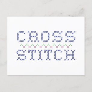 Customise Your Cross Stitch Postcard
