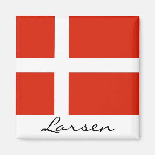 Customise Your Dannebrog! Magnet (Front)