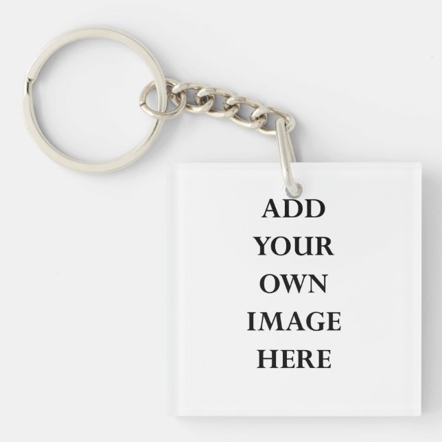 customise your double sided keychain (Front)