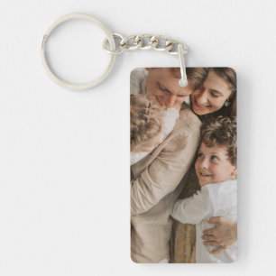 customise your family image  key ring