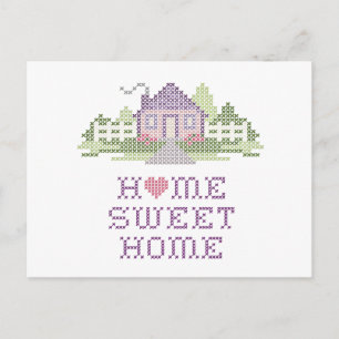 Customise Your Home Sweet Home Postcard