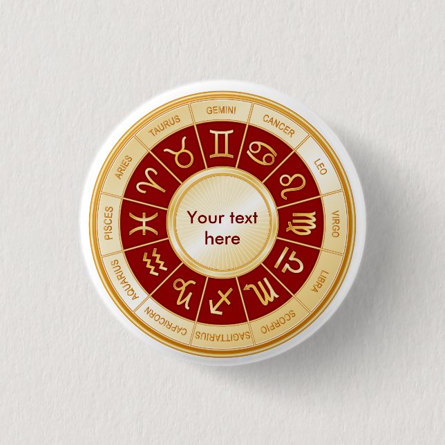 Customise Your Horoscope Button (Front)