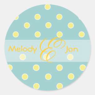 Customise your monoogram stickers