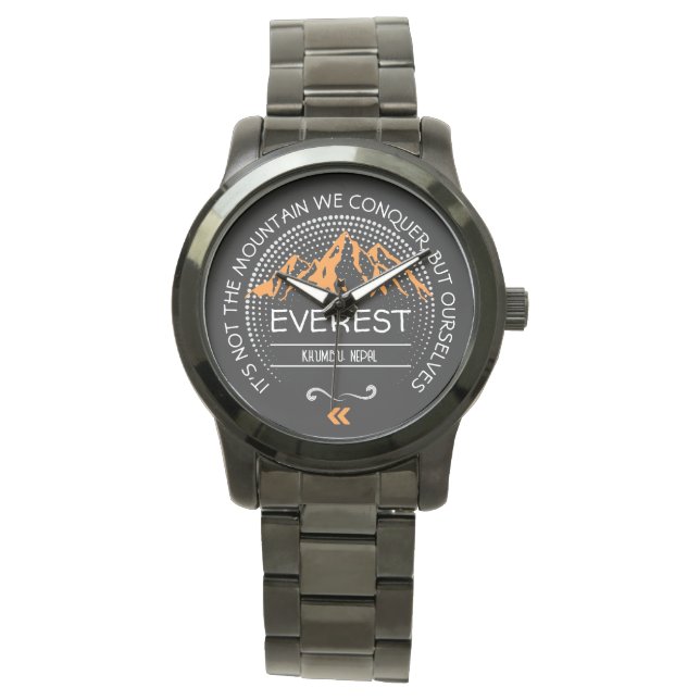 Customise your MOUNTAIN design Watch (Front)