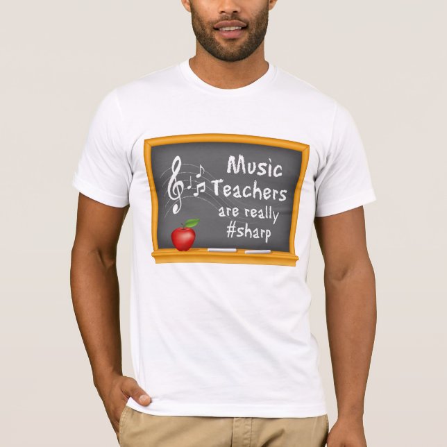 Customise Your Music Teachers  T-Shirt (Front)