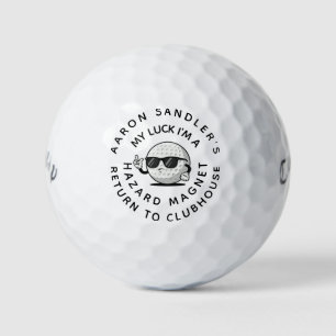 Customise Your Name Golf Fairway Hazard Magnet Balls