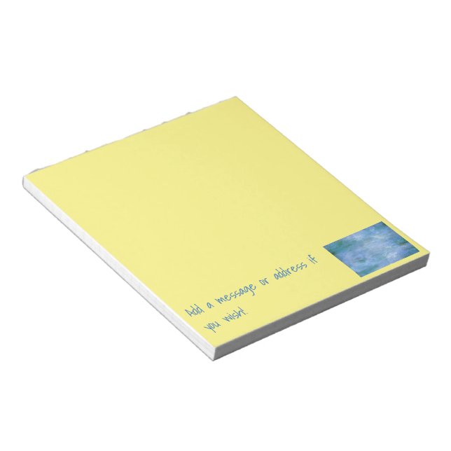 Customise Your Notepad (Angled)