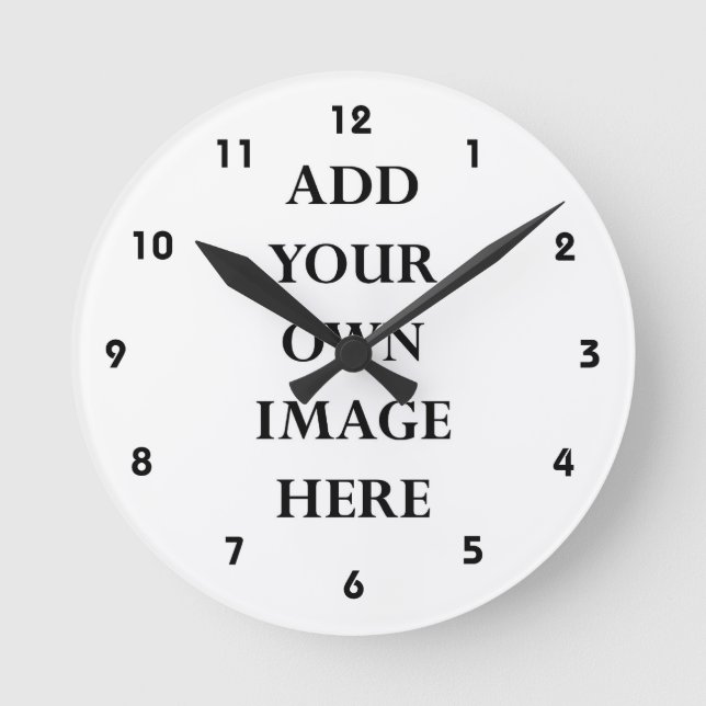 customise your numbers clock (Front)