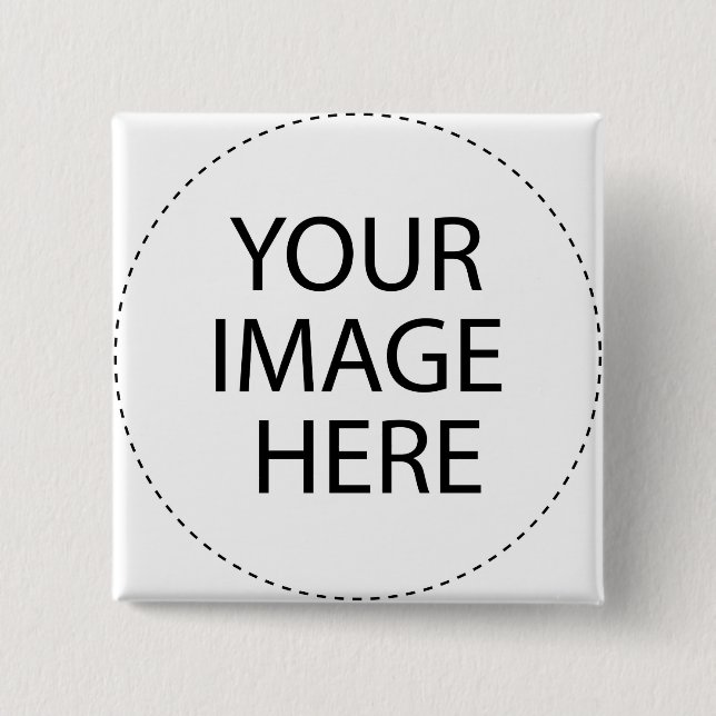 Customise your own 15 cm square badge (Front)