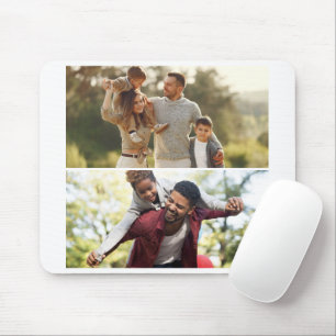 Customise Your Own 2 Photo Collage  Mouse Pad