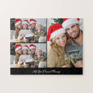 Customise Your Own 3 Photo Collage Jigsaw Puzzle