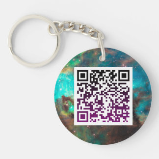 Customise your own Bitcoin Crypto QR Code Keychain