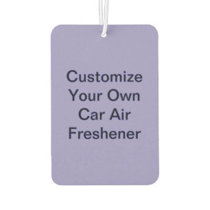 Customise Your Own Car Air Freshener - Gifts