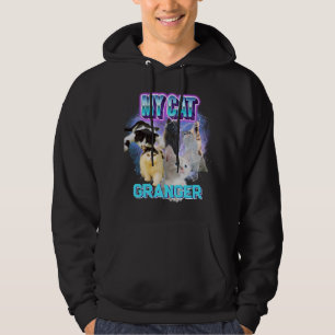 Customise Your Own Cat Bootleg 90's Style Photo Hoodie