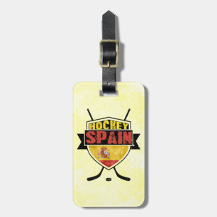Customise Your Own Hockey Spain Luggage Tag