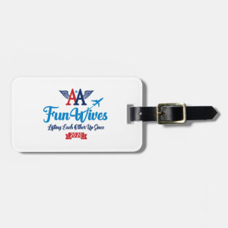 Customise Your Own Luggage Tag AA Fun Wives Logo