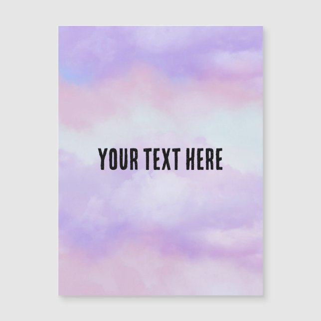 Customise your own Magnetic Card (Front)