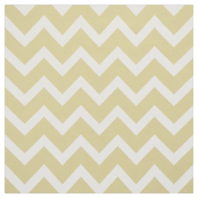 Customise your own pastel yellow chevron pattern fabric (Swatch)