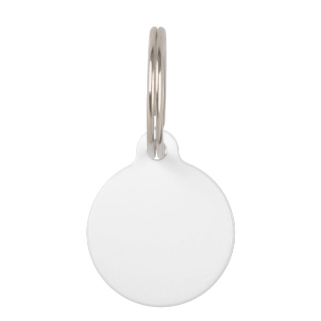 Customise your own Pet ID tag (Front)