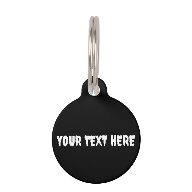 Customise your own  pet tag (Front)