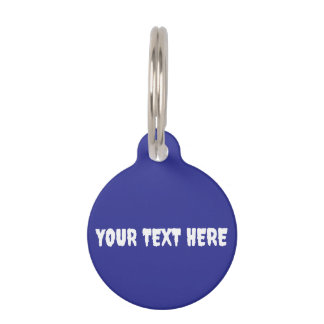 Customise your own  pet tag
