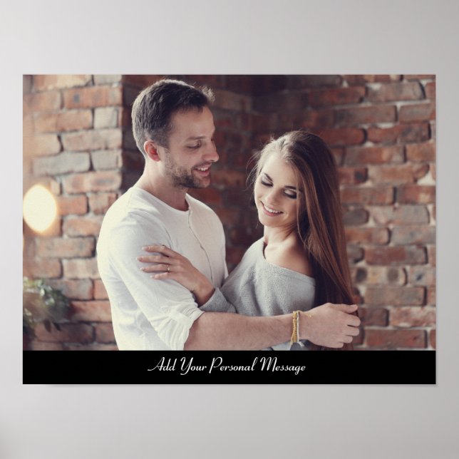 Customise Your Own Photo Poster (Front)