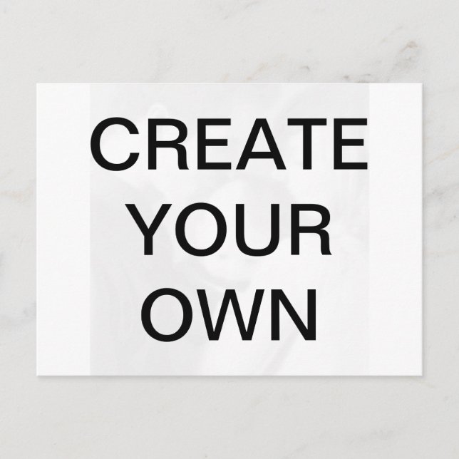 Customise your own postcard (Front)