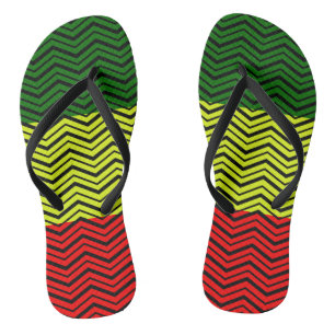 Customise Your Own - Rasta Thongs