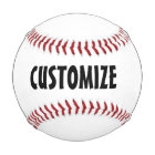 customise your own regulation size baseball