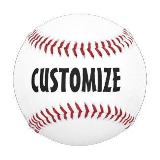 customise your own regulation size baseball
