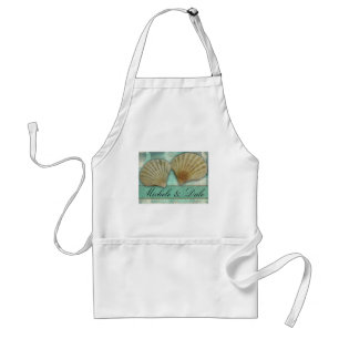 Customise your own seashell design standard apron