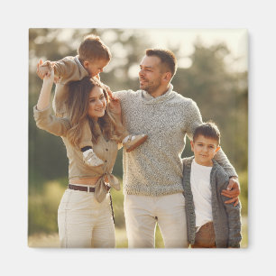 Customise Your Own Single Photo Poster Magnet